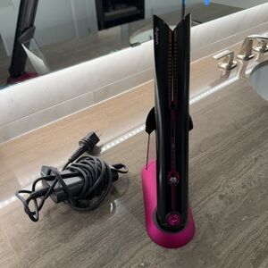 Dyson Corral Hair Straightener in Black and Pink